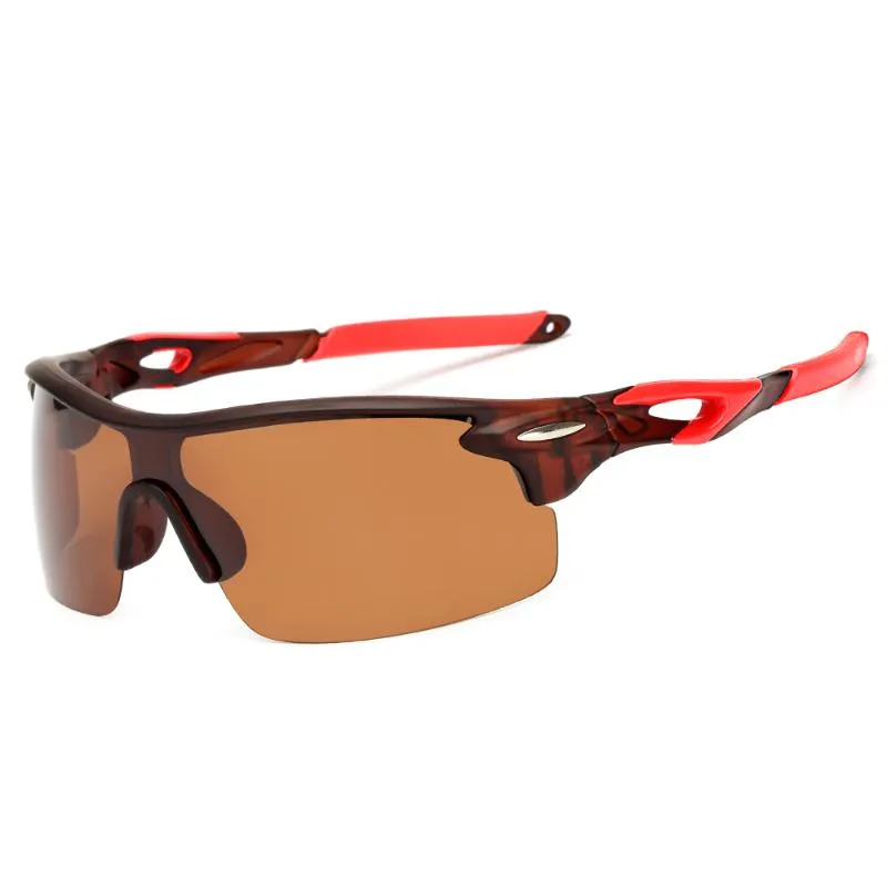 Nouvelle marque Vintage mode haut de gamme hommes lunettes de soleil polarisées Sport bleu miroir coupe-vent ski lunettes de soleil pour unisexe L1010KP2427