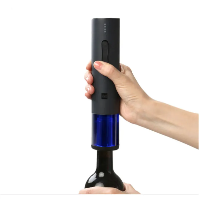 Original Xiaomi Youpin Huohou Automatic Red Wine Bottle Opener Electric Corkscrew Foil Cutter Cork Out Tool For Smart Home Kit 300237G