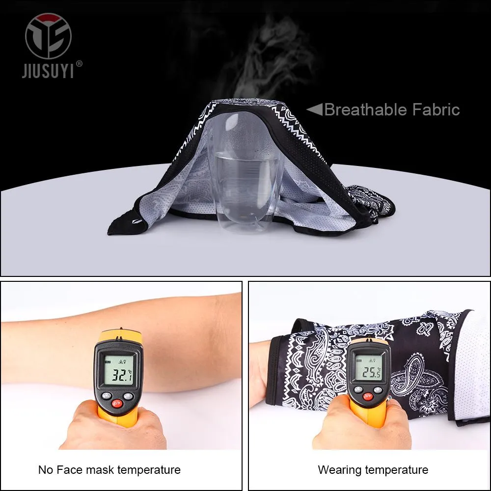 Estate Sottile E Traspirante Morbida Sciarpa Collo Ghetta Bandana Maschera Copertura Bicicletta Sci Tubo Testa Scudo Protezione Solare Fascia Uomo Donna240x