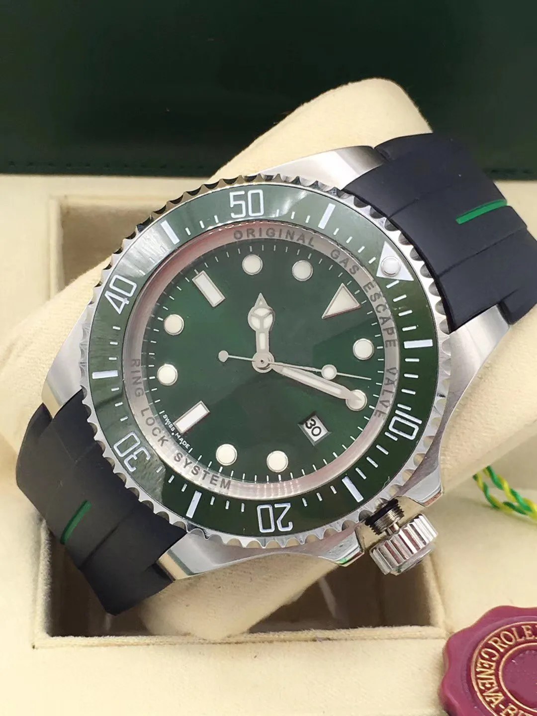 Man Automatic Stainless Watches Man Rubber Band Luxury Watch 172292oの質の高いウォッチ