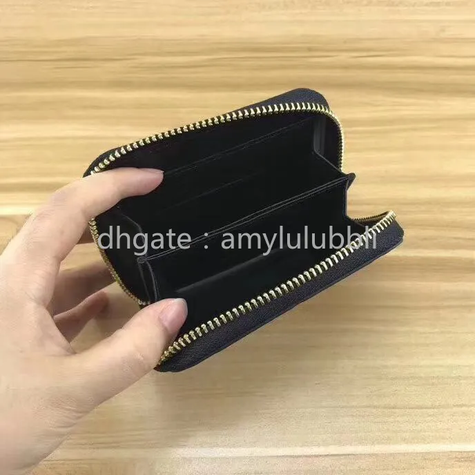 Bütün yeni tasarımcı patent deri shinny kısa cüzdan moda yüksek kaliteli para çantası kadın tasarımcı cüzdan klasik fermuar poc9719590