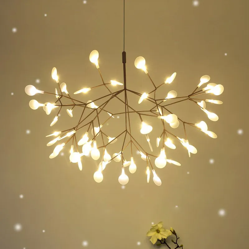 Lámpara colgante de hoja de árbol Heracleum moderna, lámpara LED, lámparas de suspensión, arte de sala de estar, Bar, restaurante, iluminación del hogar, AL12346s