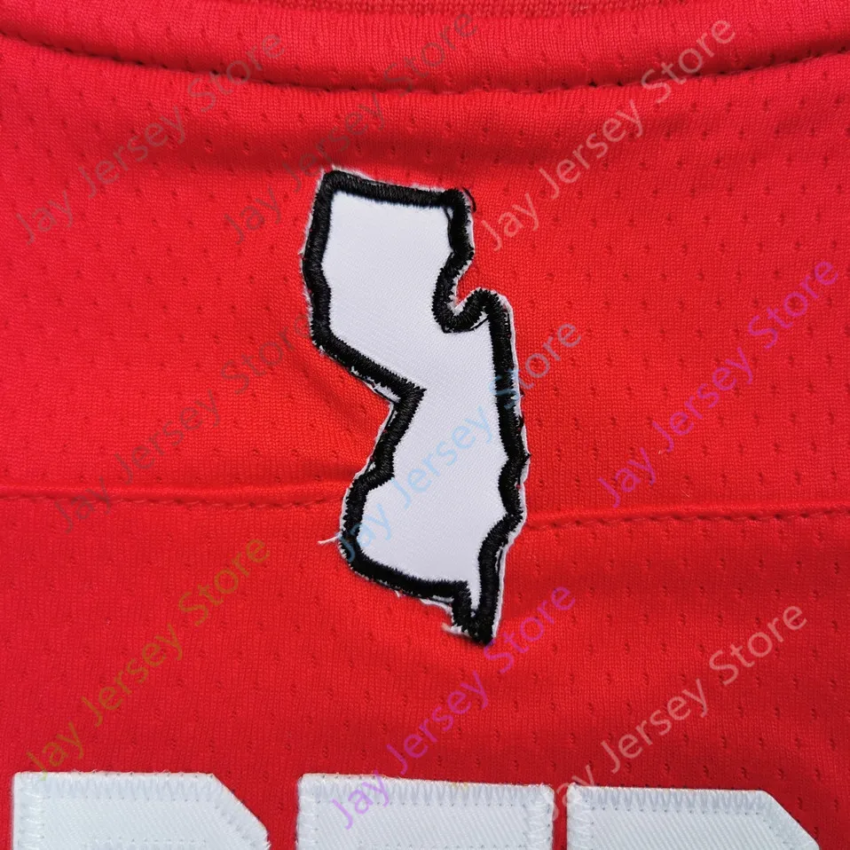 Basketball Jerseys Rutgers Scarlet Knights Basketball Jersey NCAA College Ron Harper Jr. Geo Baker Akwasi Yeboah Myles Johnson McConnell Montez Mathis Young