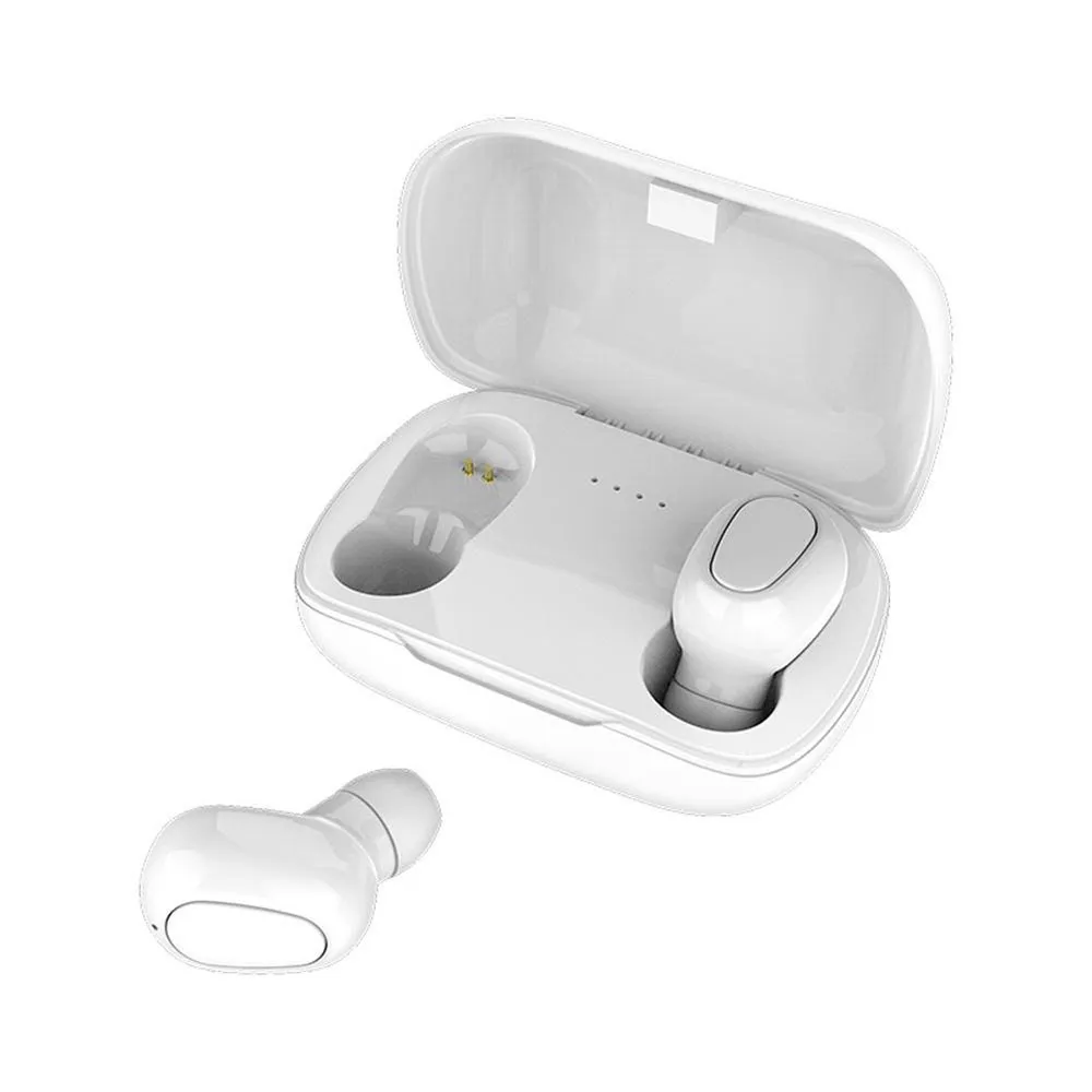 MINI Y33 Bluetooth Earbude Earbuds TWS 50 Sport bezprzewodowe słuchawki L21 HIFI dźwięki Hands Słuchawki słuchawkowe stereo słuchawki do gier FO9682751