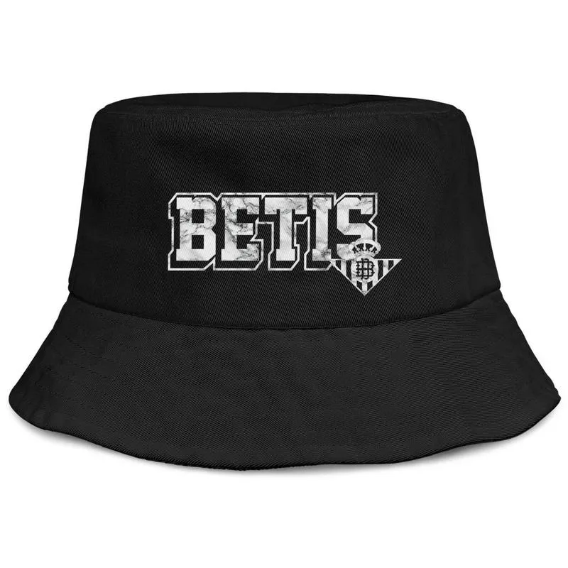 Real Betis Los Verdiblancos RBB 텍스트 남성과 여성 어부 버킷 햇볕 모자 디자인 디자인 사용자 정의 독특한 클래식 선 캡 그린 라벨3839264
