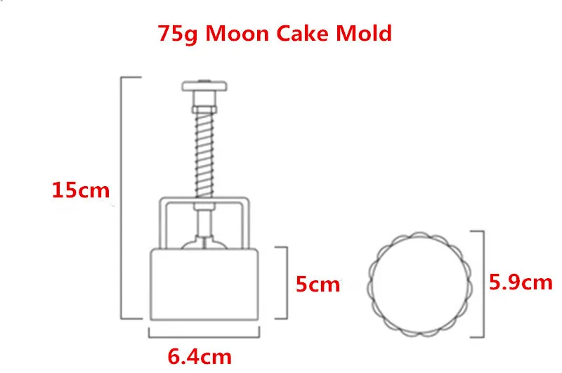 75G 100G 125G 150G Zestaw do formy plastikowe pałki księżyca duże formy bomb kąpielowych okrągłe pieczenie ciasta formy 5 białych znaczków ciaste