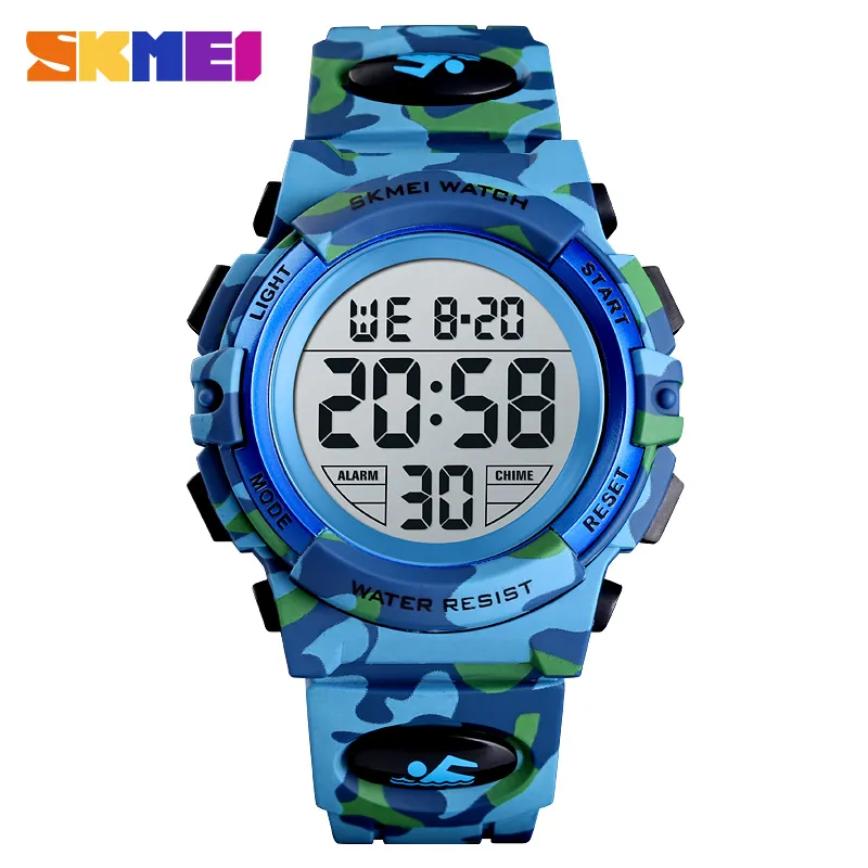SKMEI numérique enfants montres Sport affichage coloré enfants montres réveil Boyes reloj montre relogio infantil garçon 1548313K