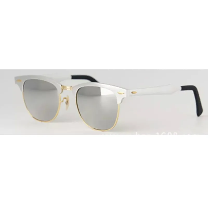 Luksusowe okulary przeciwsłoneczne dla mężczyzn sportowe okulary przeciwsłoneczne soscar 3507 aluminiowe rama magnezu zielona klasyczne soczewki G-15 z oryginalną skórę 285p