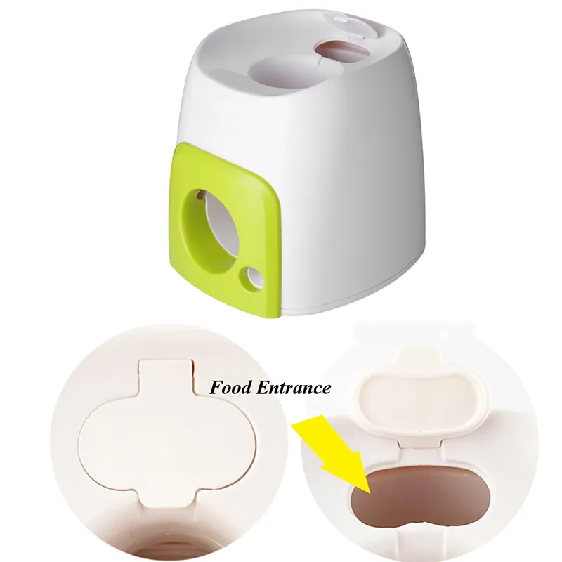 Alimentador automático para cães, brinquedos para treinamento de entretenimento, lançador de bolas de tênis interativo, máquina de arremesso de bolas, dispositivo de emissão de alimentos para animais de estimação Y318w