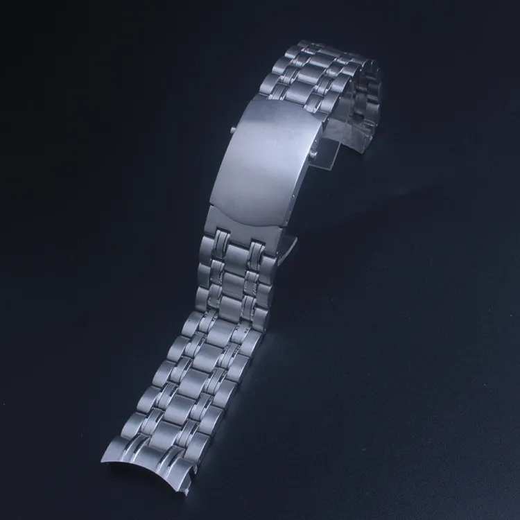 Bracelet de montre en acier inoxydable, 20MM, 21MM, 22MM, pour BRACELET OMEGA, finition brosse, HEAVY251r