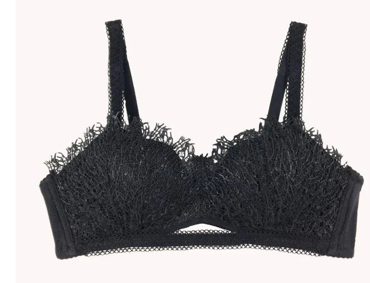 مجموعات حمالات الصدر 2019 الدانتيل حريك Bralette مثير Halfter Bra Beach بدلة أنثى بالإضافة إلى حجم النساء عاريات الأسلاك الداخلية المحصول الداخلي المحصول Brassiere