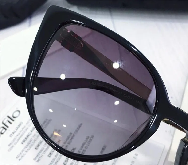 Новые дизайнерские солнцезащитные очки 3816, оправа «кошачий глаз», материал доски, популярный простой стиль, высочайшее качество uv400259L