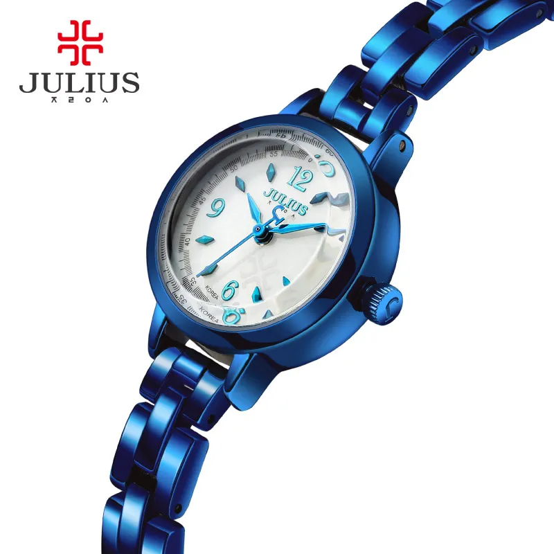 Novo julius 2020 marca de moda japonês quartzo movt designer relógios mulher relógio ouro senhoras pulseira vestido reloj mujer JA-865230F