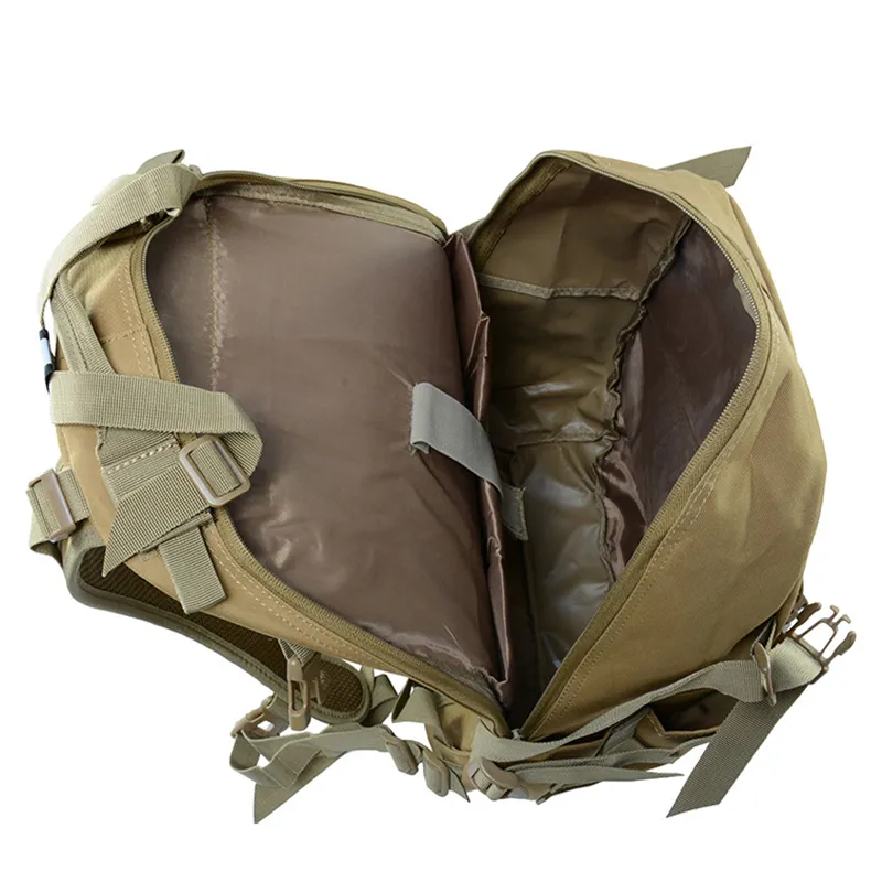 40L Camping Sac à dos Sac tactique Men de voyage Sacs Tactical Army MOLLE COUPAGNE RACKS RADICATION SAC SAC DE SPORT242