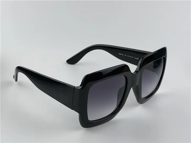 Nouveau design de mode femme Lunettes de soleil 0053 Black Grand Frame Cadre carré Classic Simple Elegant Lunes UV400 Outdoor Protective EY2417