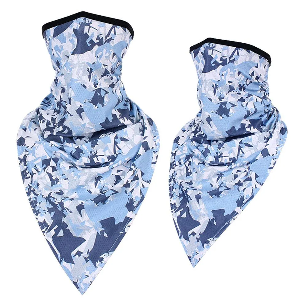 Sommer Dünne Atmungsaktive Weiche Schal Hals Gamasche Bandana Gesichtsmaske Abdeckung Fahrrad Ski Rohr Kopf Schild Sonnencreme Stirnband Männer Women228D