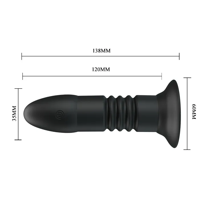 Remote sans fil Contrôle anal vibratrice Toys sexuels pour hommes et femmes G Spot Masseur de la prostate Plug Butt Butt Plux Adult Sex Toys Y19073252462