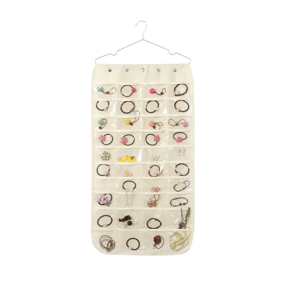 1 st hängande förvaringspåse handväska örhängen kedjor hängande smycken hållare display väska arrangör för armband halsband hem dekor247m