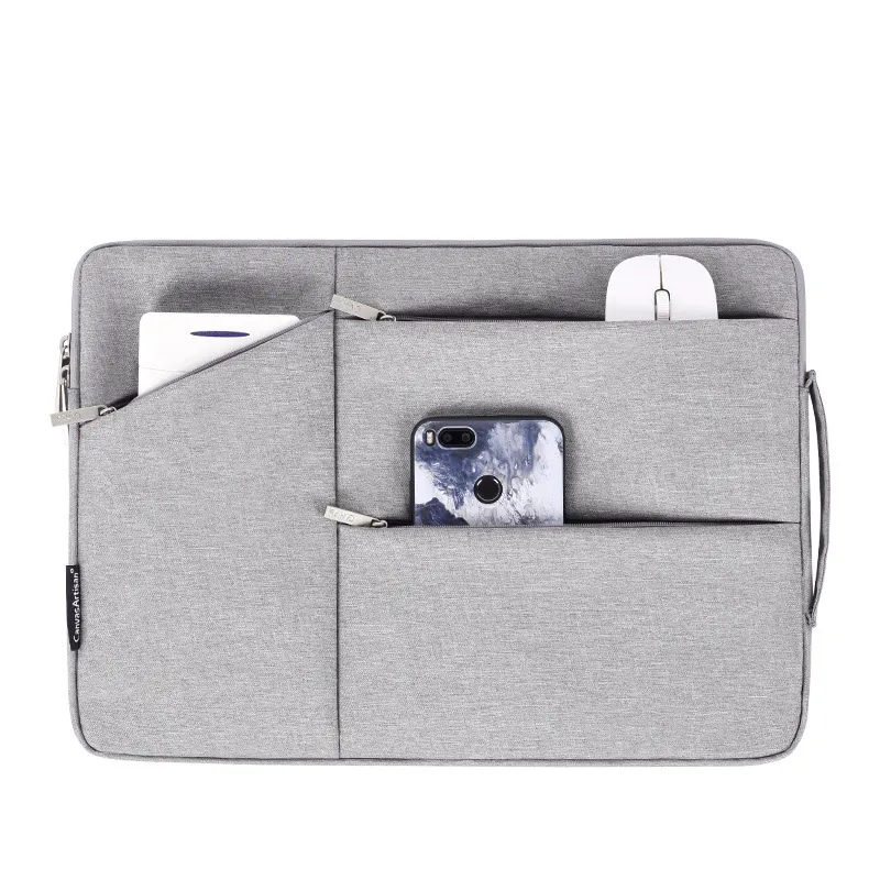 Bärbar ärmväska för MacBook 11 13 15 '' Retina 12 15 Cover Notebook Handbag230Q