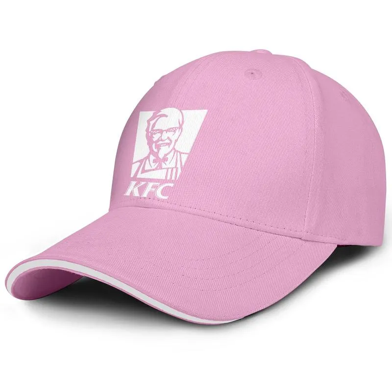 Chapéu unissex KFC logotipo fashion sanduíche de beisebol em branco boné fofo motorista de caminhão Coronel Sanders Frango Frito Carnaval Kentucky1950437133384332