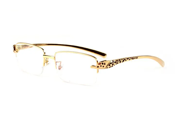 Nouvelles lunettes de soleil sans bordure pour femmes Vintage Oversize Sun Glasshes Metal Retro Bent Jambes Marine Lens Mens Sports Sunglasses 238i