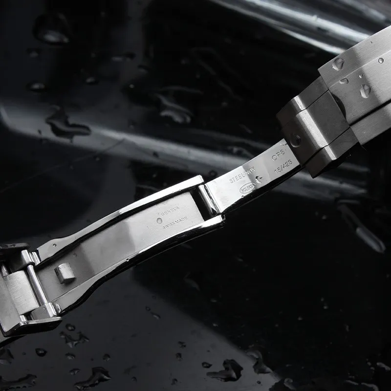 Bracelet de montre 21mm pour Rol Sea-Dweller avec outils de verrouillage coulissant 2965