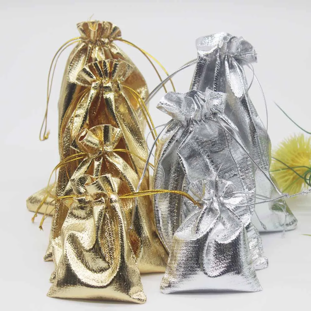 Present Wrap 1Lot Christmas Wedding Jewelry Protection Puches Smooth Dust-Prof-årsdagen Present Soft Bags7x9cm 9x12cm 10x1237s