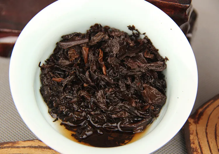 250g Wholesale Yunnan Pu'er Tea 2003 Mianzi Cooked Tea Xiaojin Brick Pu'er Mini-Xiaotuo Tea