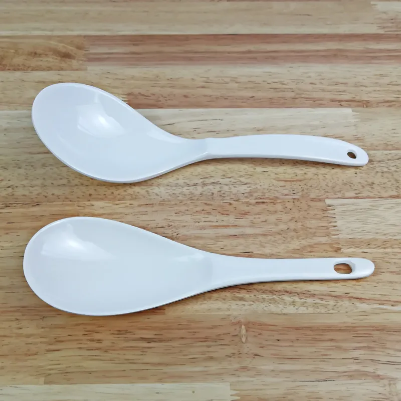 رايس ملاعقات A5 Melamine Minister Home Small Spoon Restaurant El Victualing House Canteen Big Spoon Tableware230C