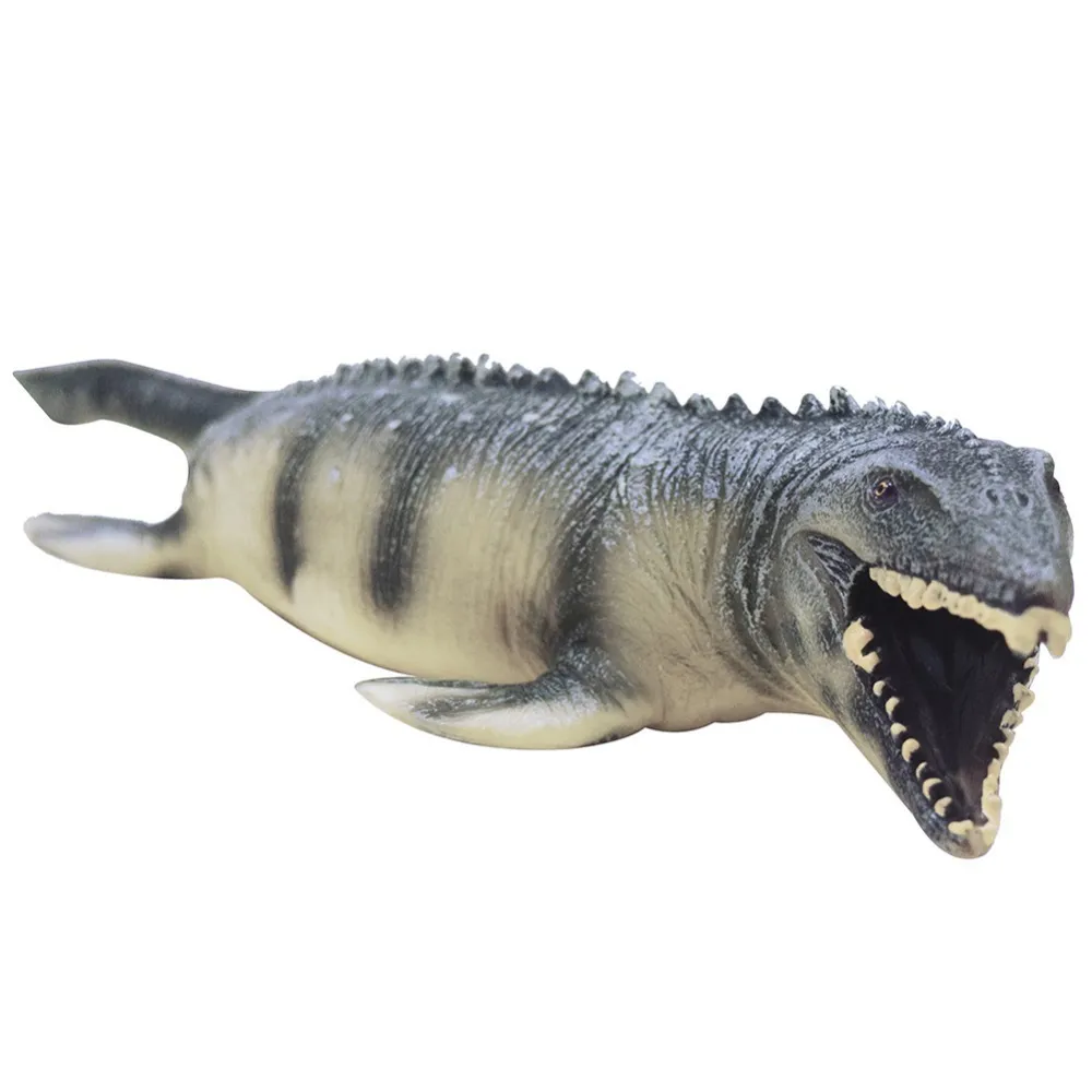 Simulazione Grande Mosasaurus Giocattolo Morbido PVC Action Figure Dipinto a mano Modello animale Dinosauro Giocattoli bambini Regalo C19041501283z