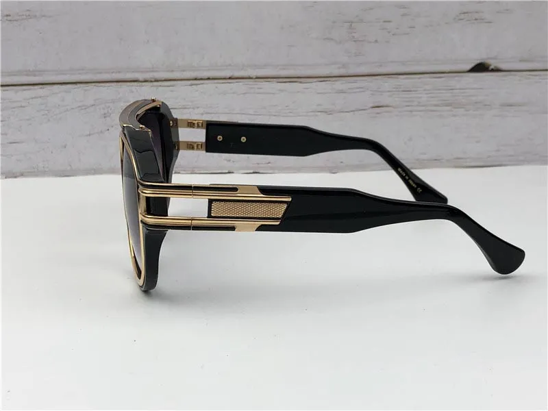 Nouvelles lunettes de soleil de mode Gm6 hommes design lunettes vintage en métal style populaire cadre carré UV 400 lentille avec étui original 3105
