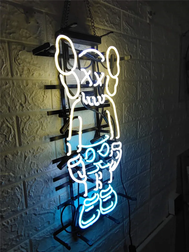 KW ME058 NEON SIGN HANDICRAFT LIGHT BEER BAR PUB REAL GLASS TUBE LOGO ADVERTISEMENT DISPLAY NEON SIGNS 17 19 24'&312a