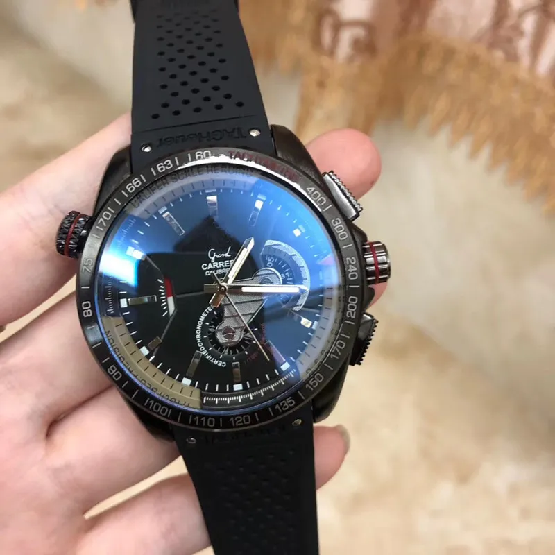 Zegarek męski 41 mm samozwańczy silikonowy opaska na rękę 2813 Mechanical Designer Men's Datejust zegarek luksusowy zegarek Btime258h