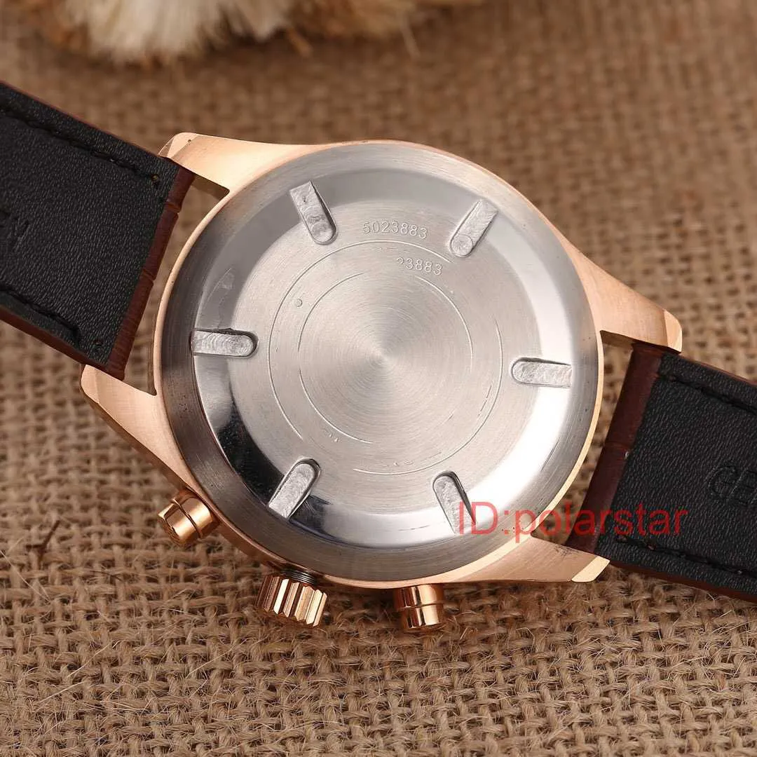 Top Fashion Quartz Mens Man Watches Pilot Series Multifinection Watch Wistr montre des bracelets en cuir Montre de Luxe9230036