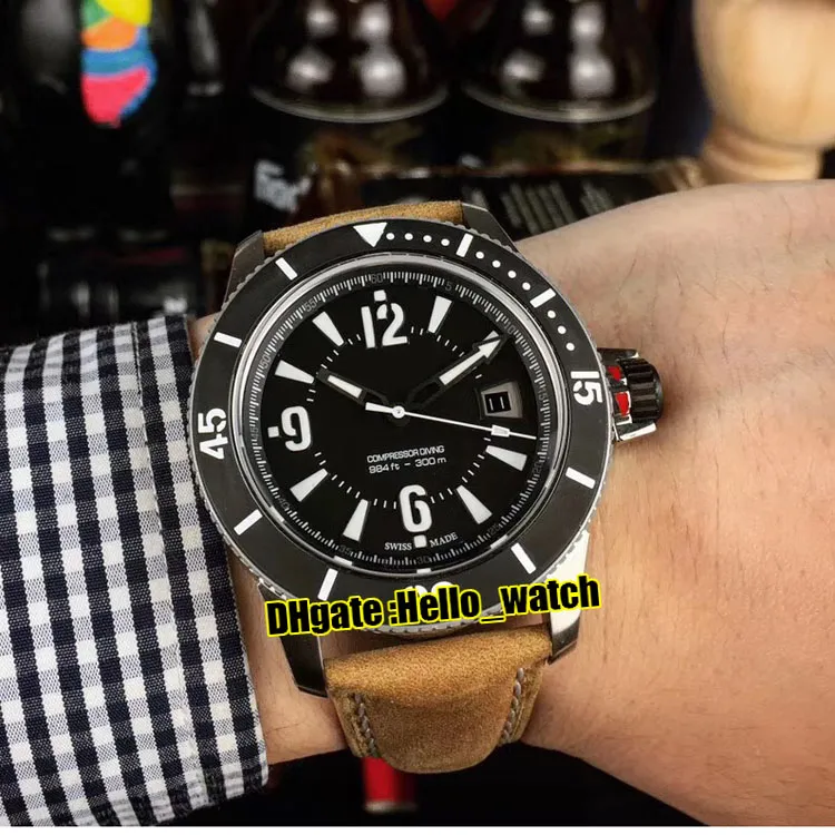 New Master Extreme Master Compressor Q2018470 2018470 Aments Amens Watch Date Black Dial Steel Case Lathed Watches Hello 257s