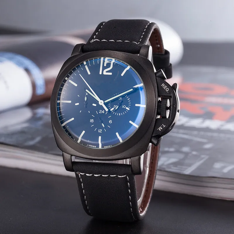 2022AAA Watch Relogio Masculino Winner Brand New Men's Automatic Mechanical Wates Leather Strap Watch Fashion Sports Men WR298Q