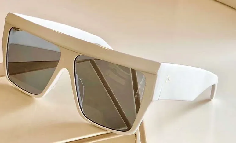 Schwarze graue quadratische rechteckige Sonnenbrille für Damen und Herren, Sonnenbrille, flache Sonnenbrille, Urlaubsbrille mit Box233G