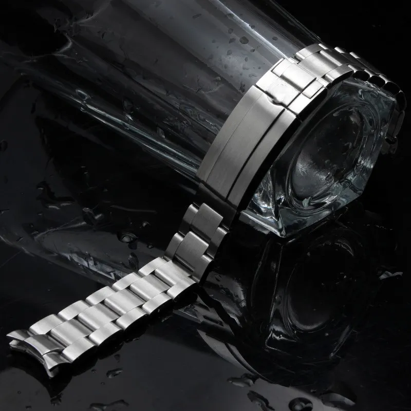 21mm Watch Band Bracelet For Rol Sea-Dweller With Glide Lock Tools2965