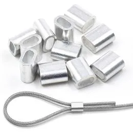 HonFitat 1 à 50 Manchons à Sertir à Double Trou M1 à M12 - Embouts De