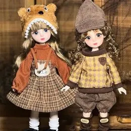 ibasenice Poupées pour Filles Filles Costume Poupée Costumes Poupée