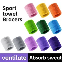 8 Bracelets Poignet Sport Anti-Sueur – Bandeaux Absorbants Tennis Basketball Running, Unisexe Respirants