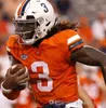 2019 Özel UVA Virginia Koleji Bryce Perkins Hasis Dubois Joe Reed Wayne Taulapapa Sharp Salon Futbol NCAA diken Formalar