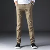 2023 primavera estate nuovi pantaloni Casual da jogging uomo cotone Slim Fit chino pantaloni moda abbigliamento basic maschile uomo