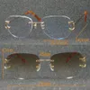Lunettes de soleil pilotes hommes style sans monture femmes choix coloré pour l'été Carter lunettes super qualité vente en gros lunettes décoration nuances watch03c