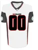 2020 Yeni Stil Özel Ottawa Redblacks Premier TC Ottawa Redblacks #1 Burris #10 Johnson Black White Futbol Forması (Özel veya Boş)