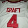 Pas cher Ohio State Buckeyes # 4 Aaron Craft Retro Throwbacks Basketball Jersey Rouge Blanc Cousu Nom et Numéro N'importe Quelle Taille XXS-6XL Gilet Chemise