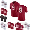 NCAA Alabama Crimson Custom S-6XL Tide Football Jersey 9 Bryce Young Will Anderson Jon John Metchie III Jerry Jeudy Nee Harris Jaylen Waddle