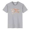 억만 장자 클럽 TSHIRT 남녀 여성 디자이너 T 셔츠 브랜드 레터와의 짧은 여름 패션 캐주얼 고품질 디자이너 티셔츠