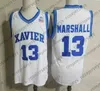NCAA Xavier Musketeers #2 Kyle Castlin 54 Sean O'Mara Omara 11 Keonte Kennedy 12 Dontarius James White Grey Navy Blue Royal Black Jerseys