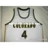 Джерси Чаунси Биллапс № 4, баскетбольные майки колледжа Колорадо Баффалос, сшитые по индивидуальному заказу, любое имя и номер v